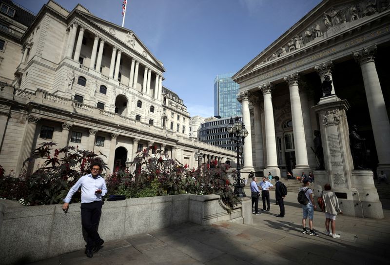 Reuters. Banco central britânico, em Londres ,13/9/2021 - REUTERS/Hannah McKay