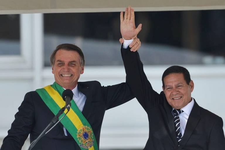 Bolsonaro e Mourão - Reuters