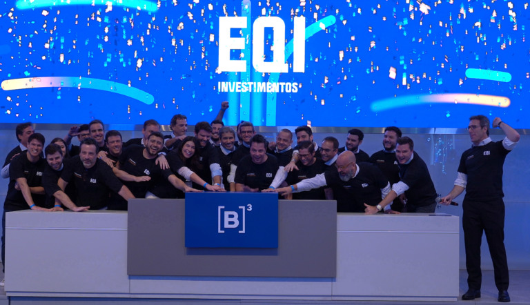 EQI Investimentos toca o sino na Bolsa de Valores - Imagem: Cauê Diniz