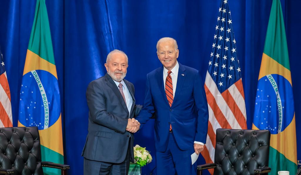 Lula se encontra com Biden, presidente dos Estados Unidos - Ricardo Stuckert/Presidência da República