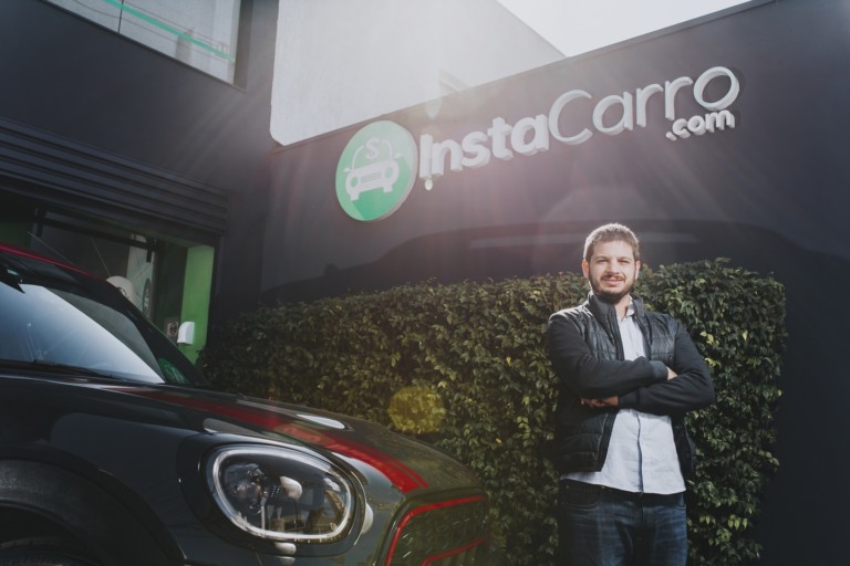 CEO e fundador da InstaCarro, Luca Cafici - InstaCarro/Divulgação