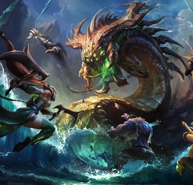 Reprodução do jogo League of Legends (LoL) - Divulgação - League of Legends
