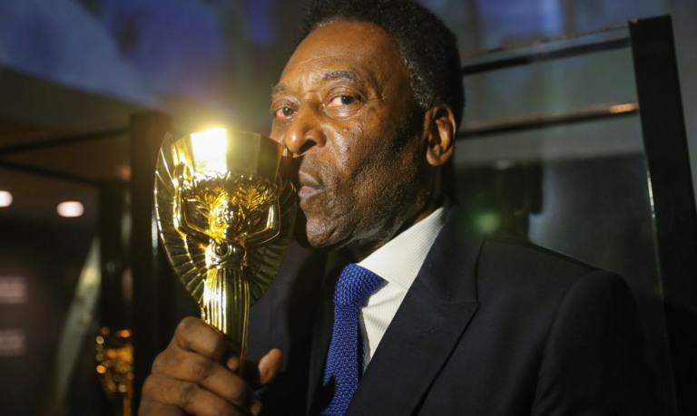Pelé, o rei do futebol - Ricardo Stuckert / CBF / Direitos Reservados