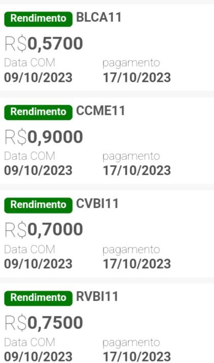Dividendos FIIs