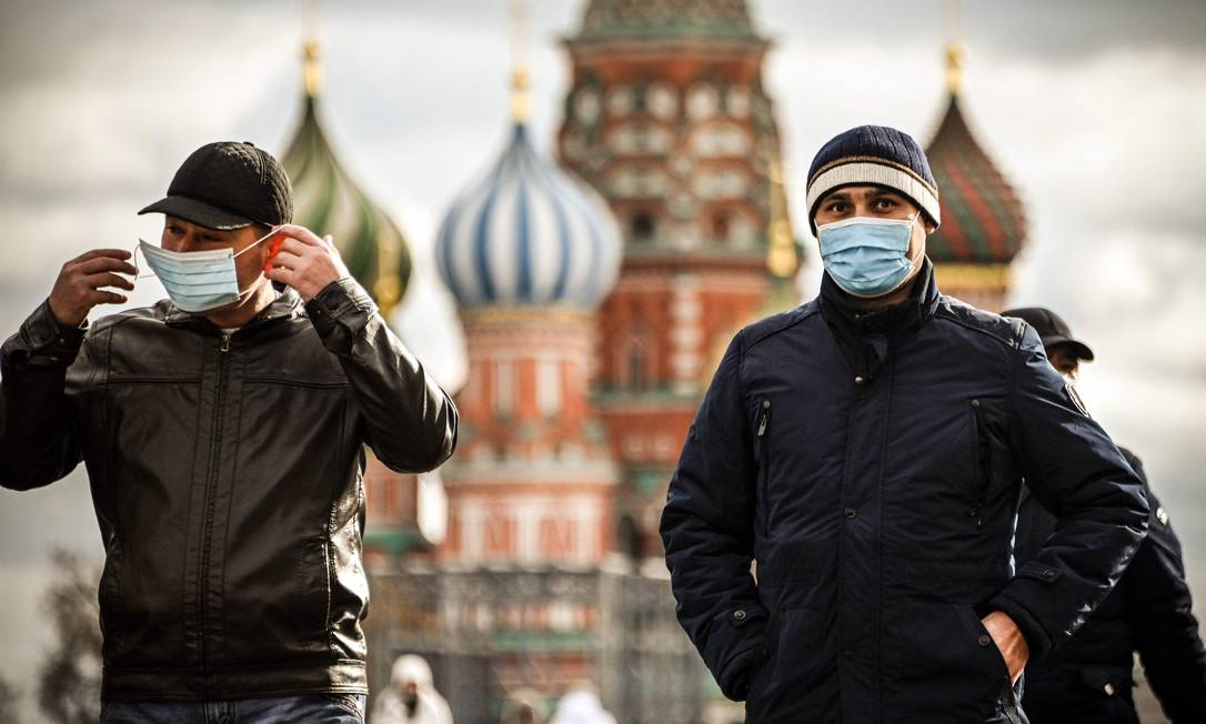 pandemia na Rússia - AFP