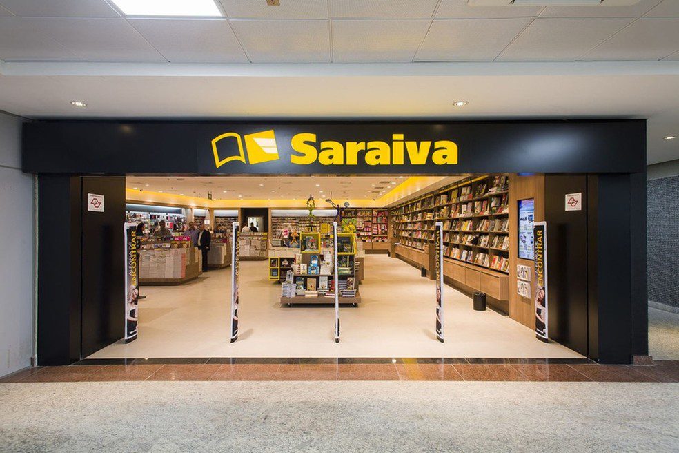 Fachada de loja da Saraiva (SLED3)(SLED4) - Divulgação Fachada de loja da Saraiva (SLED3)(SLED4) - Divulgação
