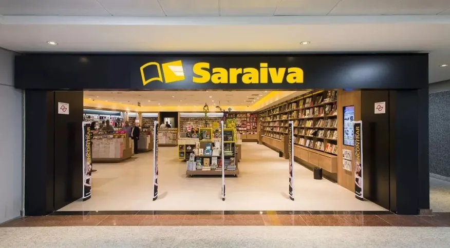 Fachada de loja da Saraiva - Reprodução