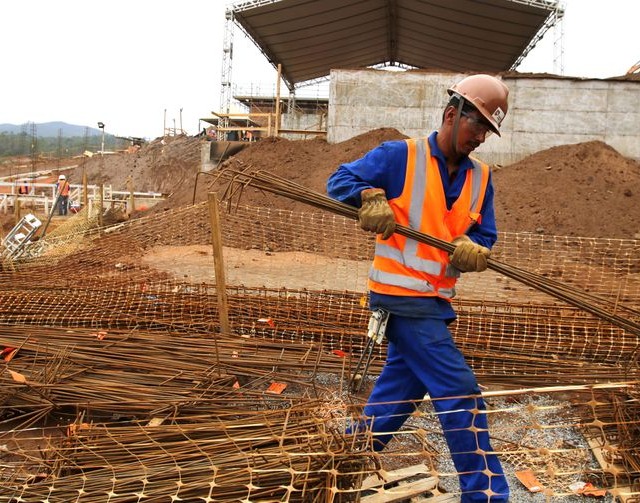 Infraestrutura cai em termos de valor na indústria da construção