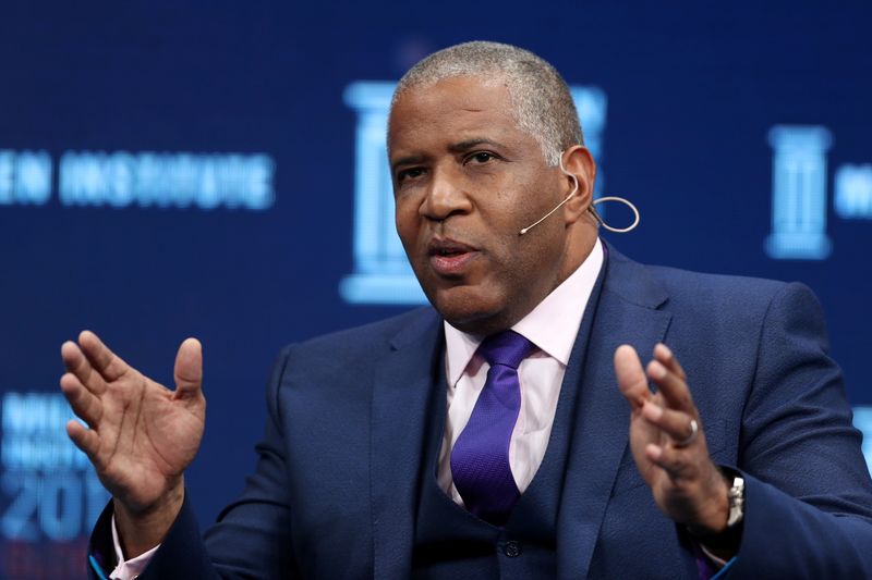 Robert Smith, presidente da Vista Equity Partners. 1/5/2018. - REUTERS/Lucy Nicholson