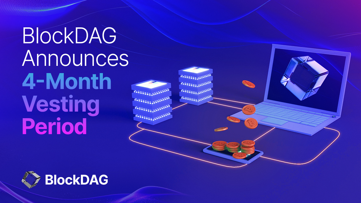 BlockDAG lança 10 opções de pagamento e estratégia de vesting, superando DOT e MATIC