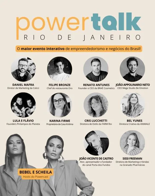 Conheça Bebel Rendeiro e Scheila Santos: líderes do PowerCast, elas transformam o empreendedorismo com dicas valiosas para empresários em eventos nacionais e internacionais - PowerCast