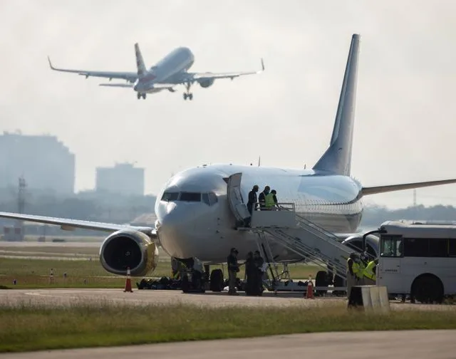 Aeroporto de San Antonio, Texas - Reuters/Darren Abate