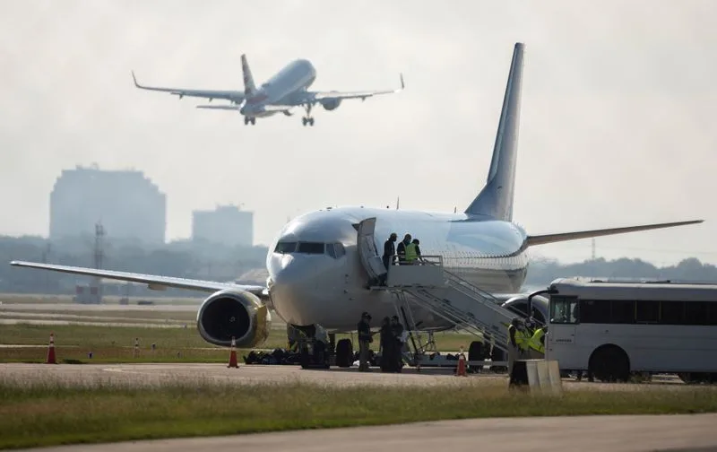 Aeroporto de San Antonio, Texas - Reuters/Darren Abate