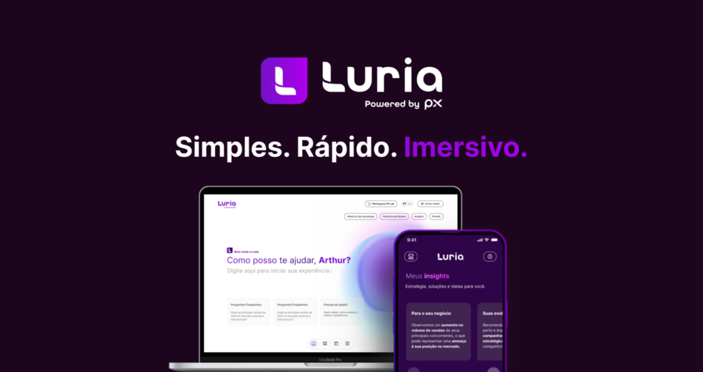 Conheça Luria, plataforma de IA Generativa da PX DATA.AI - PX DATA.AI Conheça Luria, plataforma de IA Generativa da PX DATA.AI - PX DATA.AI