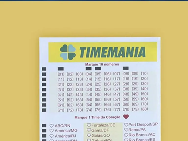 Prêmio da Timemania acumula em R$ 10 milhões após nenhum vencedor acertar os 7 números no concurso 2119, com sorteio do Atlético-MG