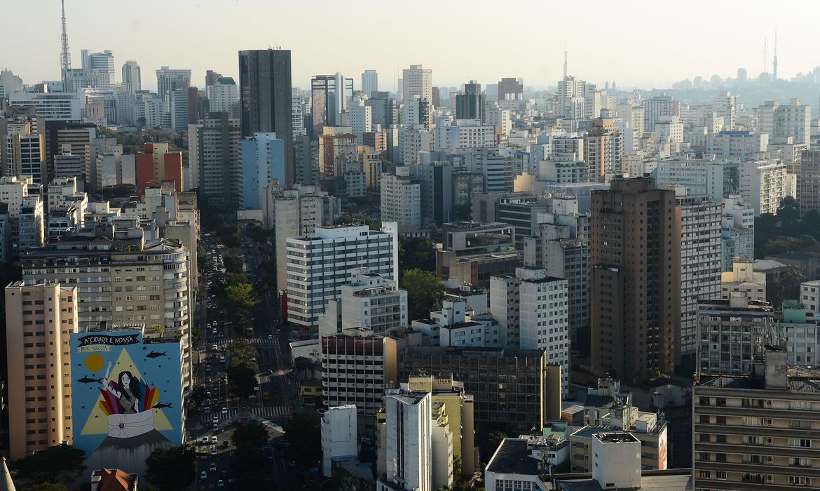 Vista do Edifício Copan, região central