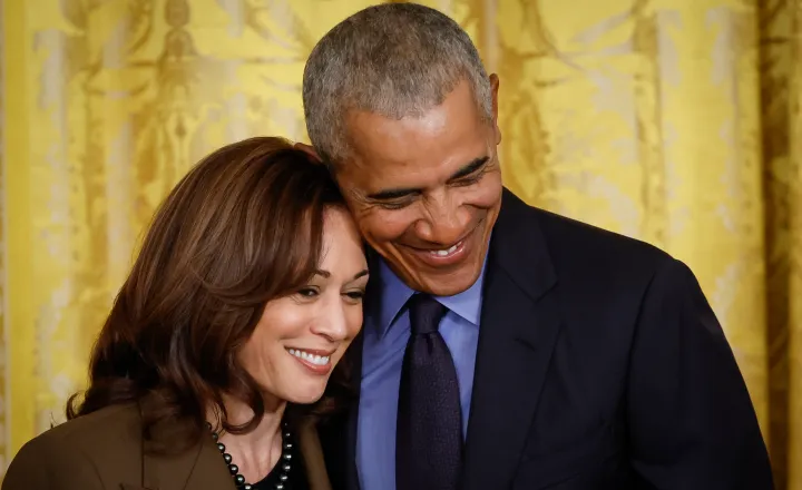 Kamala Harris e Obama