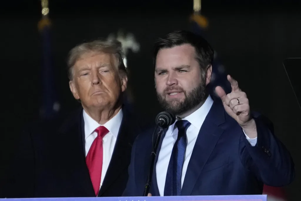 Trump e JD Vance