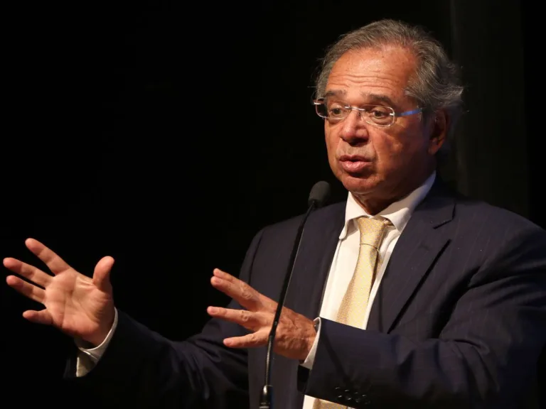 O ministro da Economia, Paulo Guedes, faz palestra de encerramento do Seminário de Abertura do Legislativo de 2020