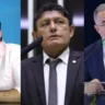 Candidatos à prefeitura de Belém em 2024: Igor, Delegado Éder Mauro e Edmilson Rodrigues