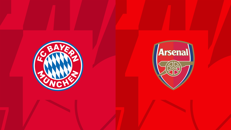 Bayern x Arsenal | Foto/Divulgação - DAZN