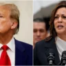 Donald Trump e Kamala Harris