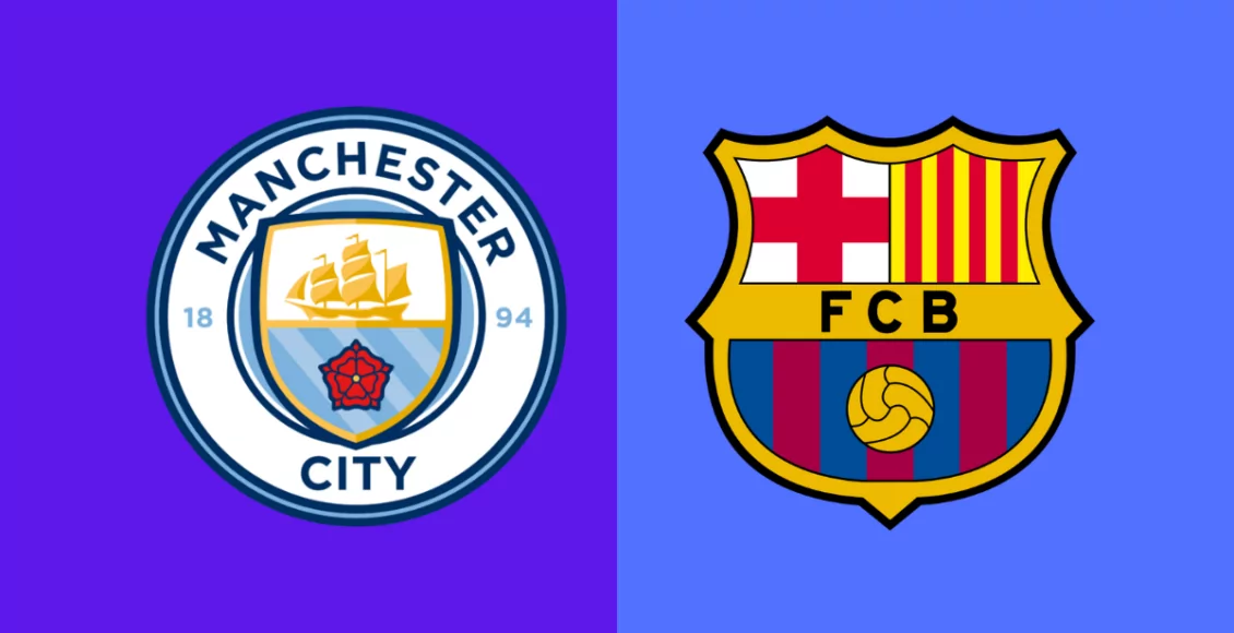 Manchester City x Barcelona | Foto/Divulgação - DCI