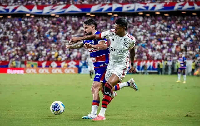 Fortaleza e Flamengo pelo Campeonato Brasileiro