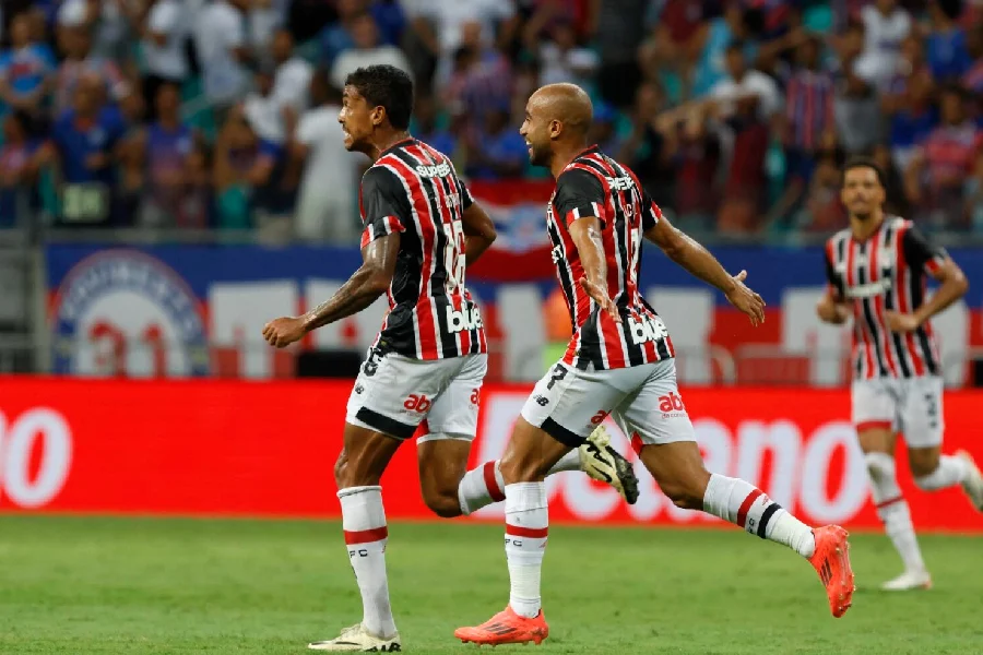 São Paulo e Bahia pelo Brasileirão