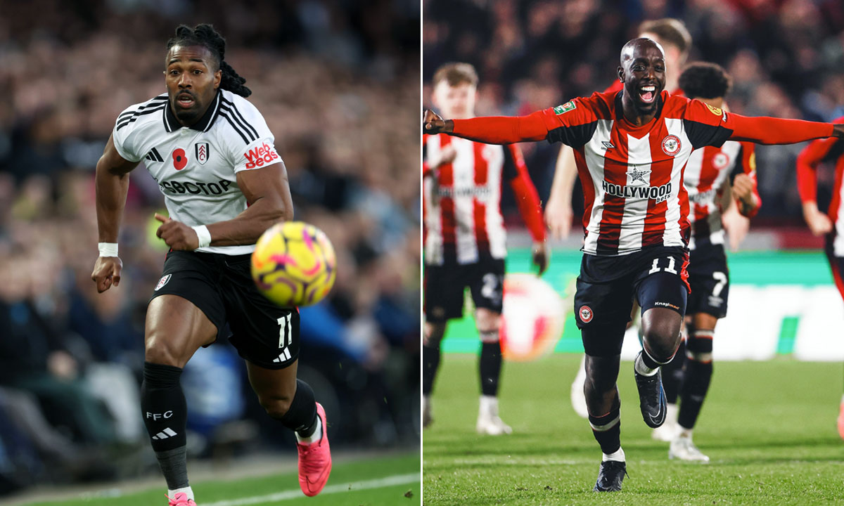 Fulham x Brentford | Fotos/Fulham/Brentford/Reprodução
