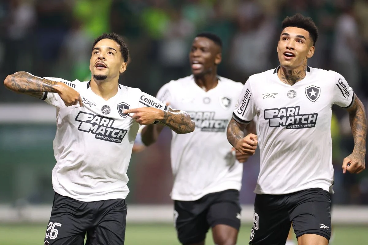 Palmeiras e Botafogo pelo Campeonato Brasileiro