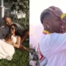 Neymar Jr. e Bruna Biancardi com os filhos em um momento emocionante durante o chá revelação da segunda gravidez, cercados por alegria e amor.