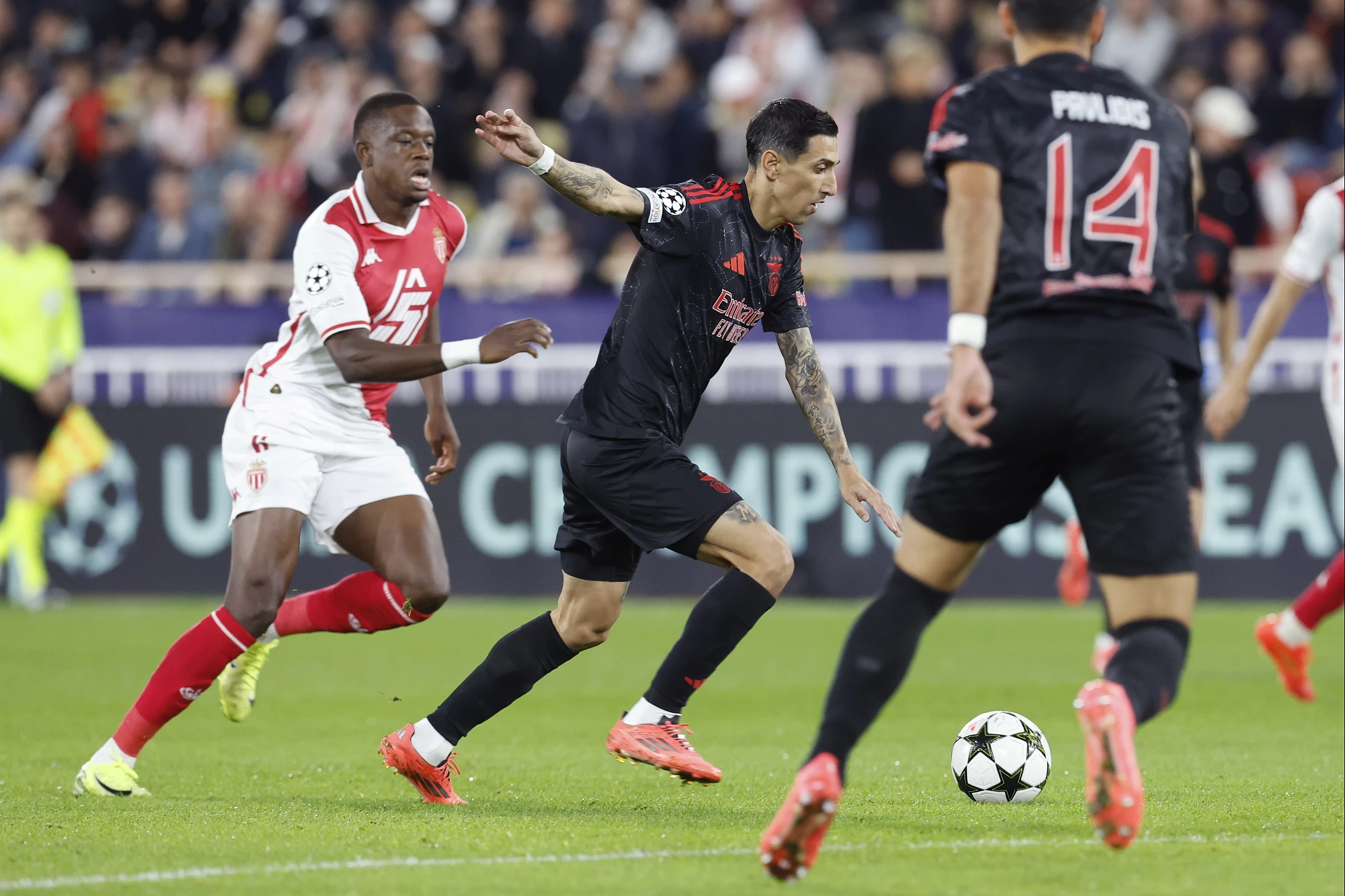 Monaco x Benfica / Foto: GettyImages