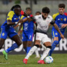 Corinthians x Universidad Central / Foto: Juan BARRETO / AFP