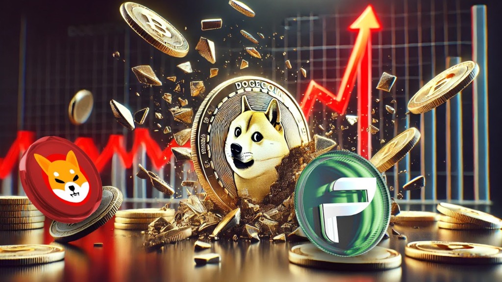 Investidores deixam memecoins Dogecoin e Shiba Inu para apostar no PCHAIN, em alta no mercado. | (Propichain)