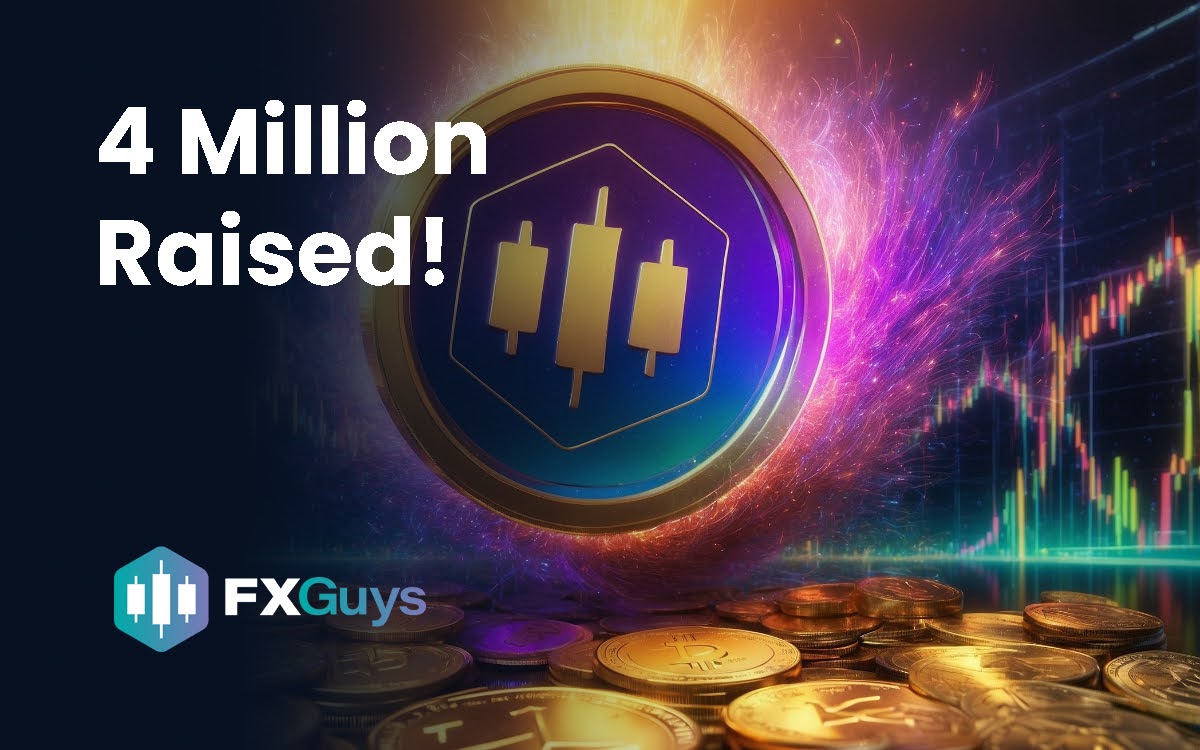 FXGuys arrecada 4 milhões! A nova criptomoeda ganha destaque no mercado e atrai investidores. (Fonte: FXGuys)