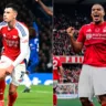 Nottingham Forest x Arsenal / Foto: Arsenal/Nottingham Forest/Reprodução