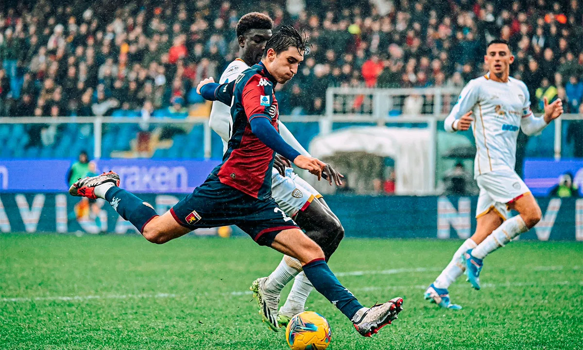 Cagliari x Genoa / Foto: Genoa/Reprodução