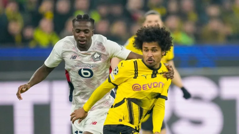 Lille x Borussia Dortmund / Foto: Getty Images