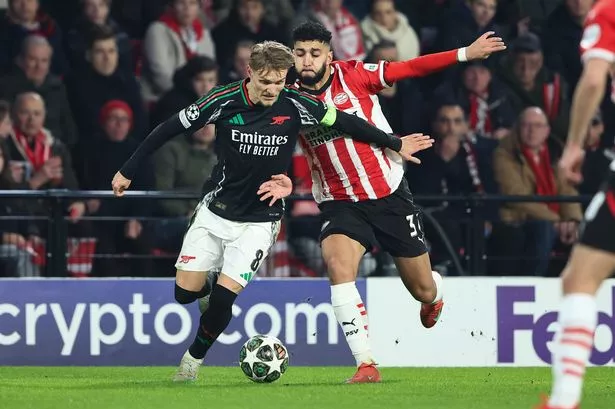 Arsenal x PSV Eindhoven / Foto: Getty