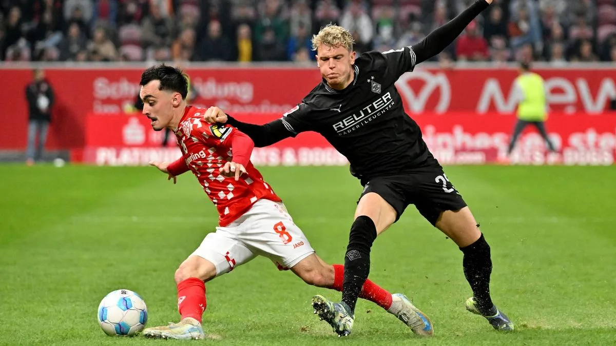 Borussia Mönchengladbach x Mainz 05 / Foto: Torsten Silz/dpa