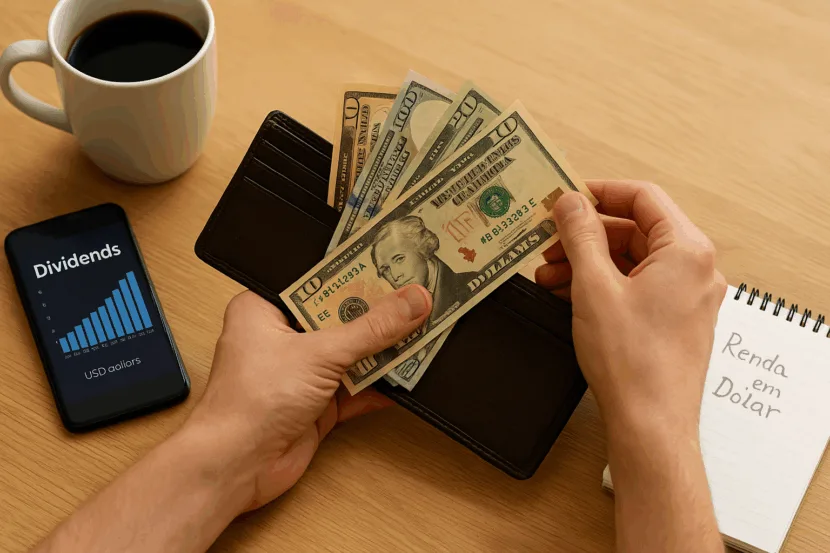 Renda em dólar