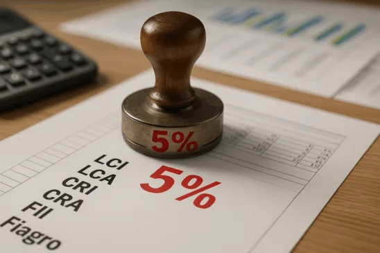 Taxação LCI, LCA, CRI, CRA, FIIs e Fiagros