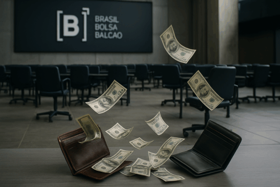 Saída de estrangeiros da B3
