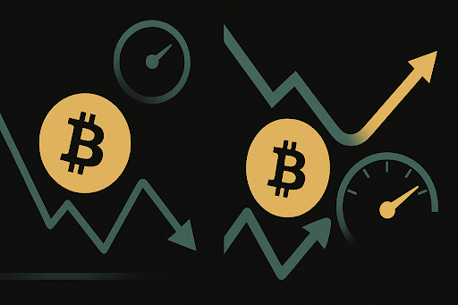 Imagem comparativa entre o Bitcoin tradicional e o Bitcoin Hyper, destacando inovação e evolução cripto.