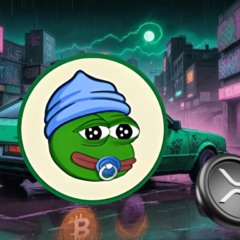 Ilustração mostrando o mascote Little Pepe (LILPEPE) em destaque, com símbolo da Ripple (XRP) ao lado, em cenário urbano noturno com grafites e referências a criptomoedas, simbolizando a ascensão do LILPEPE enquanto o XRP perde força no mercado.