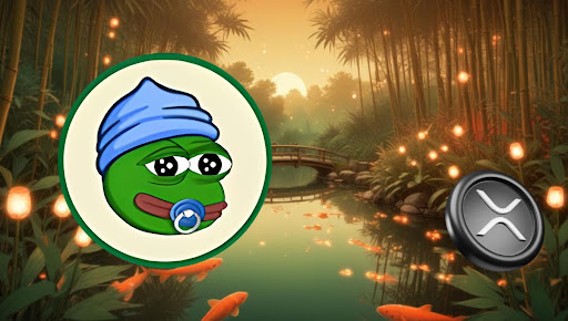 Gráfico do Ripple próximo de romper US$5 e destaque para Little Pepe como nova aposta meme coin em 2025.