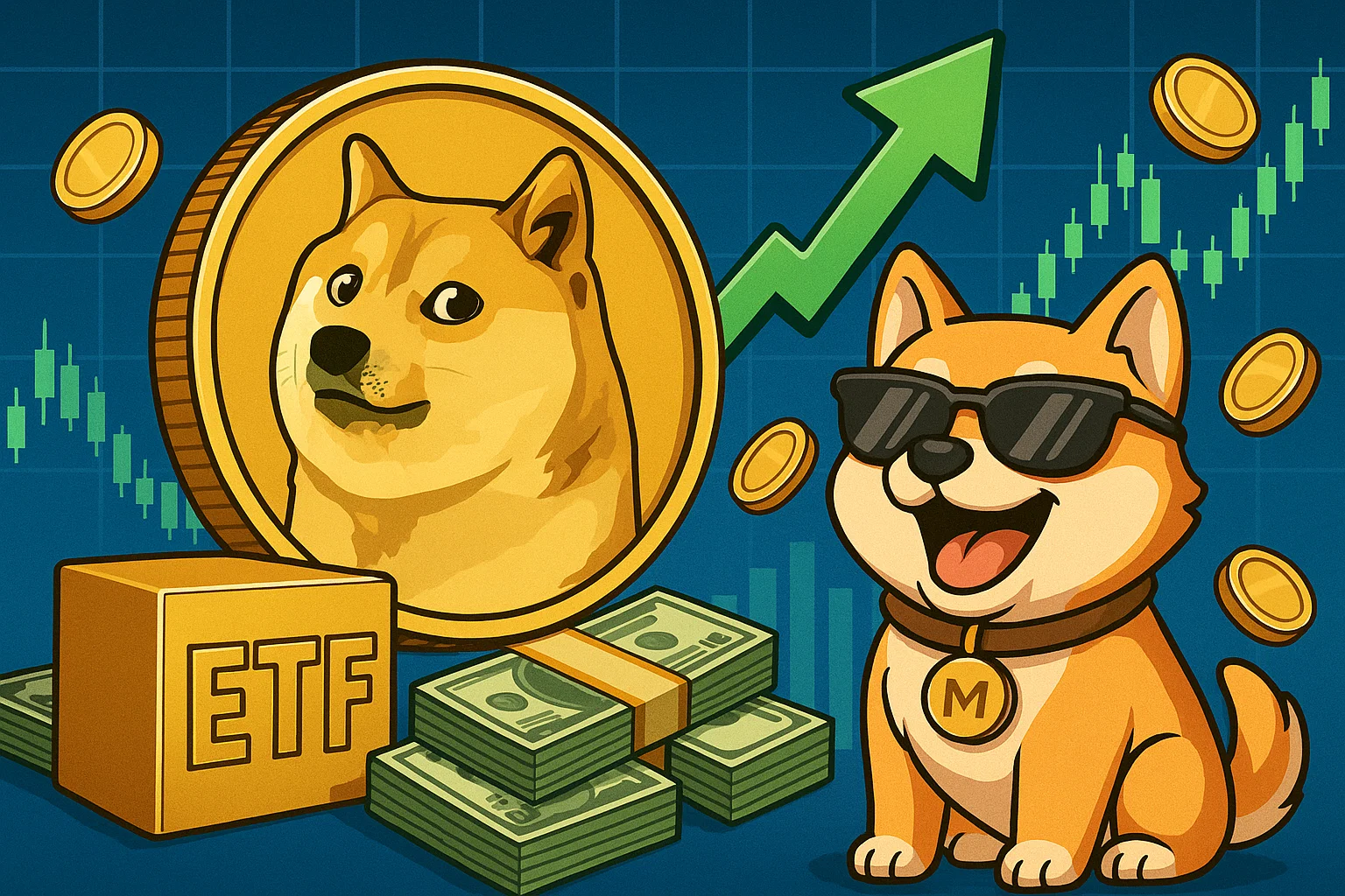 Wall Street lança ETF de Dogecoin e pré-venda de MaxiDoge ultrapassa US$ 2  milhões - SpaceMoney