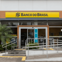 Prédio do Banco do Brasil em Brasília, destaque no mercado financeiro.
