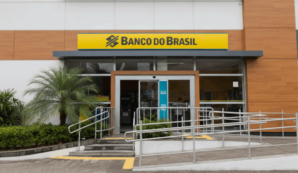 Prédio do Banco do Brasil em Brasília, destaque no mercado financeiro.